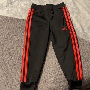 Adidas black joggers
